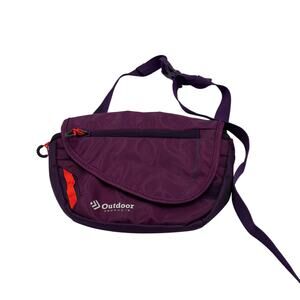 Outdoor Products Waist Hiking Crossbody Bag in Purple